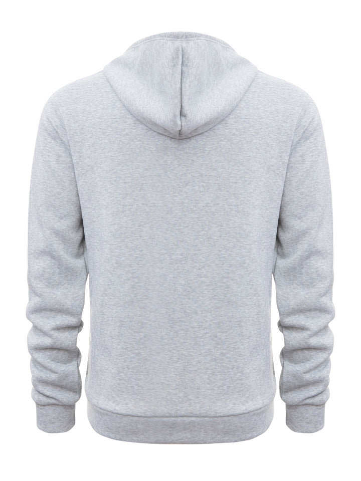 Fajna męska bluza z kapturem z półzamkiem - Archer