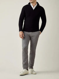Comfortabele Heren Zip-up Trui - Lucas