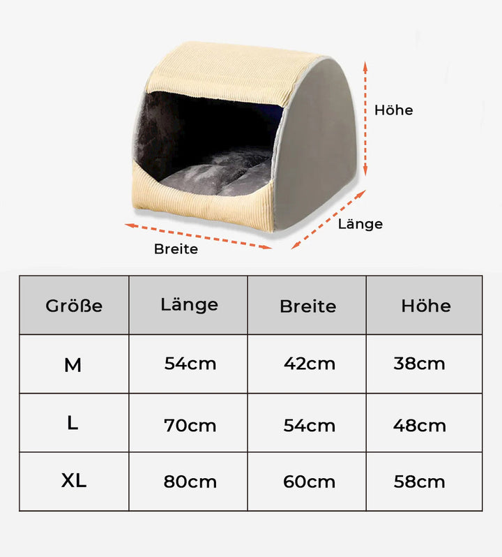 Comfortabele Hondententbed - CozyCave