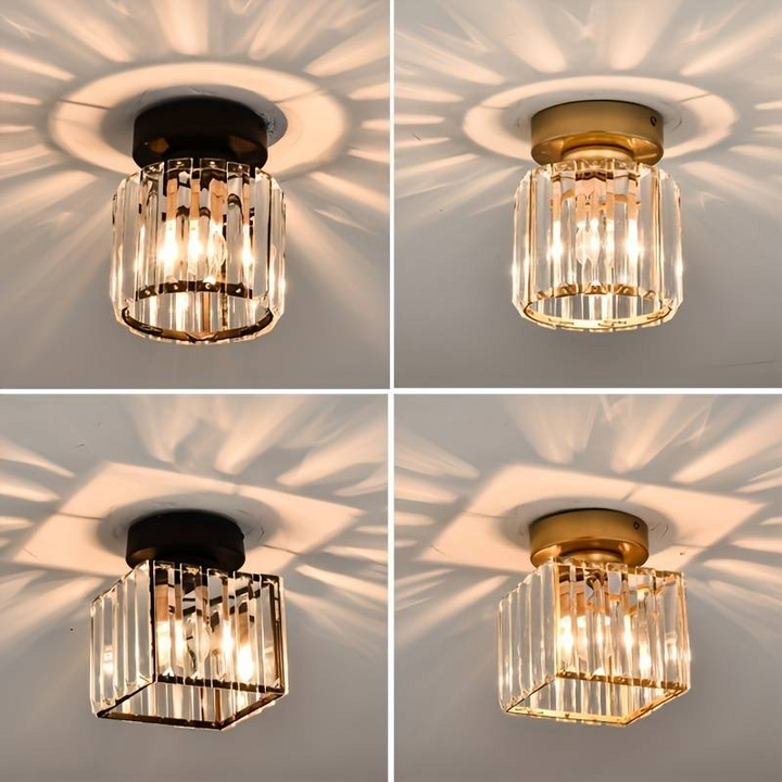Moderne Kristallen Plafondlamp - CrystalGlow