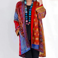 Boho Herfstvest met Kleurrijk Patroon – Maravilla
