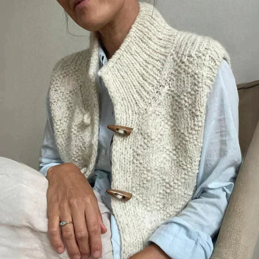 Eenvoudig Mouwloos Damesvest - Celeste