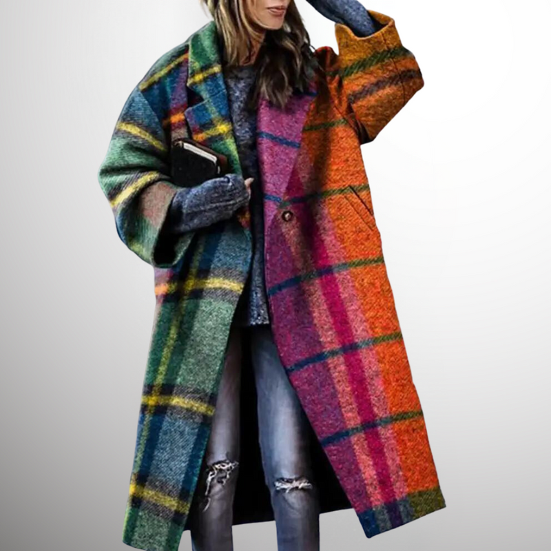 Lange Dames Wintertrenchcoat - Vivienne