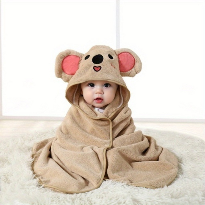 Babybadcape met Capuchon – SnuggleSplash