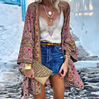 Trendige Boho Dames Vest met Patroon – Elara