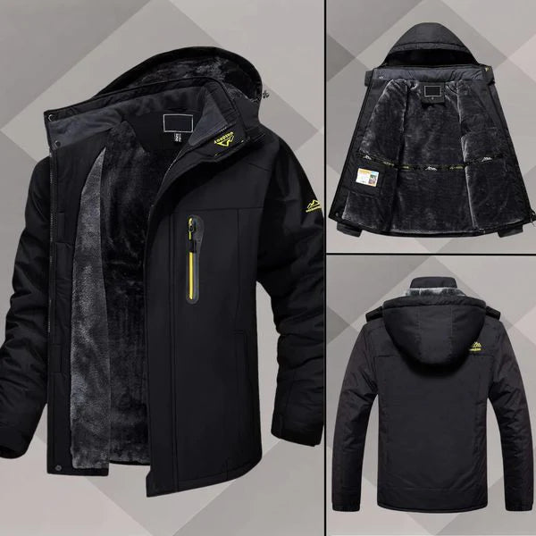 Peak Winterjas | Technische heren winterjas met fleece voering