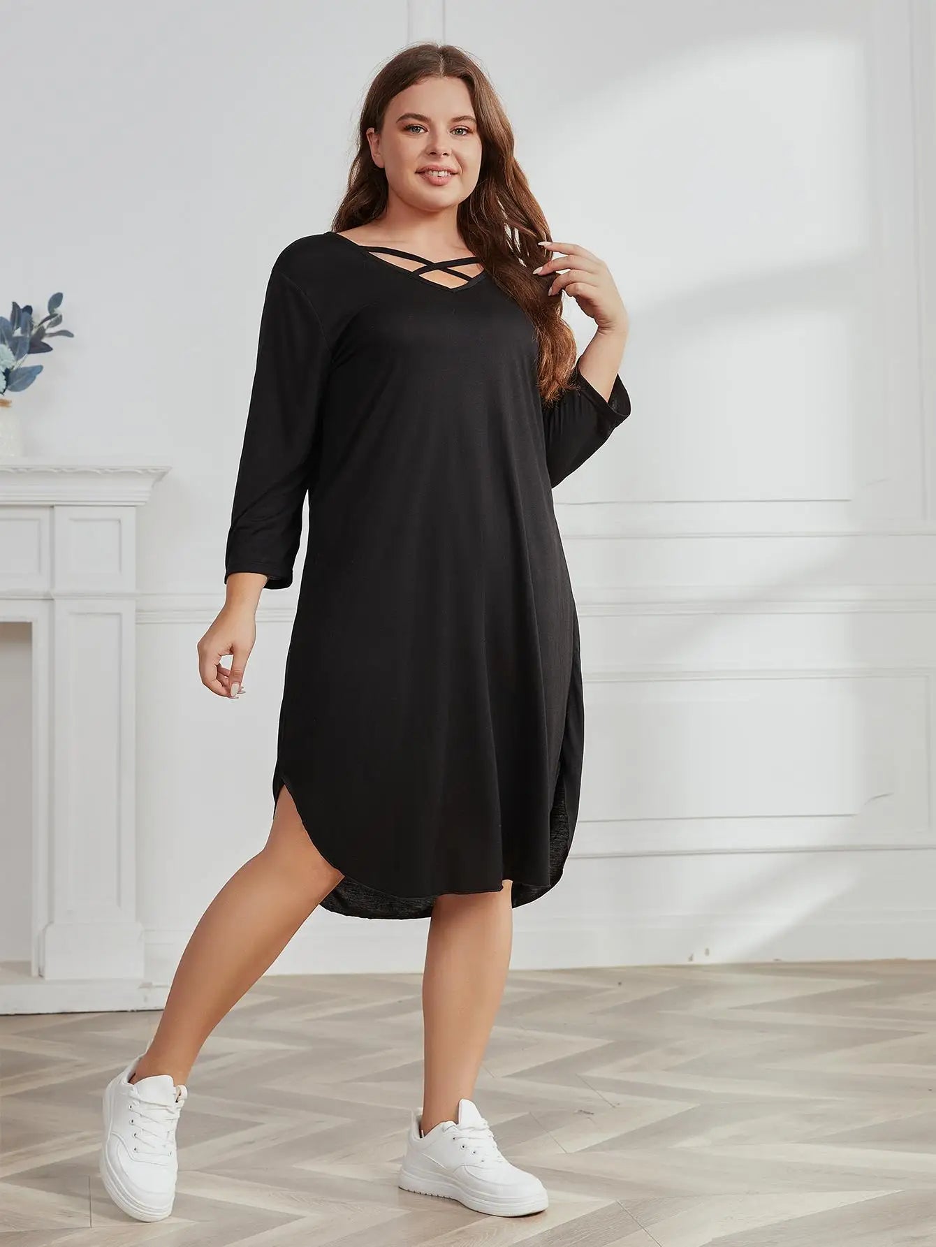 Vardi Dante™ Gemma Plus-Size Zomerjurk | Casual & Stijlvol