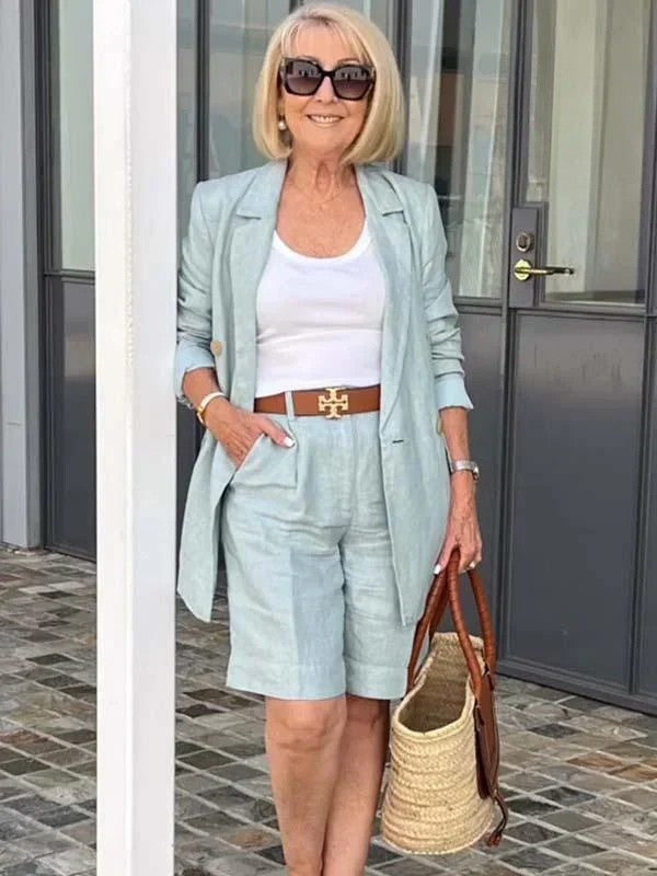 Trendy Dames Linnen Zomerset – Camille
