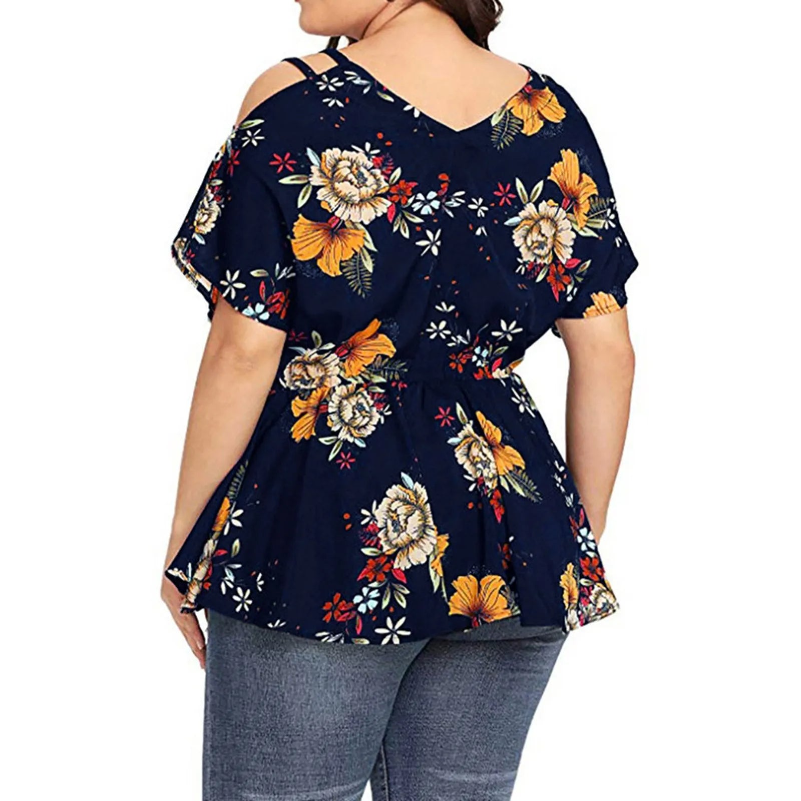 Vardi Dante™ Indy Plus-Size Top | Kleurrijk & Stijlvol