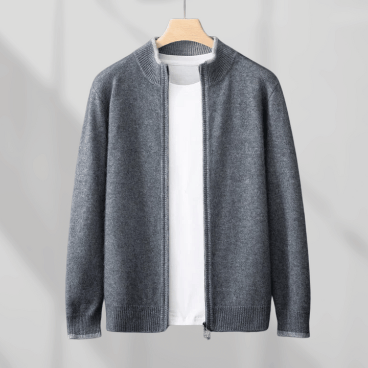 Heren Kasjmier Zip-Jack – Laurent