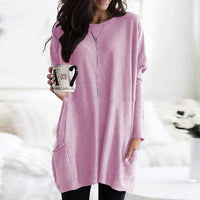 Oversized Dames Trui met Zakken – Yara