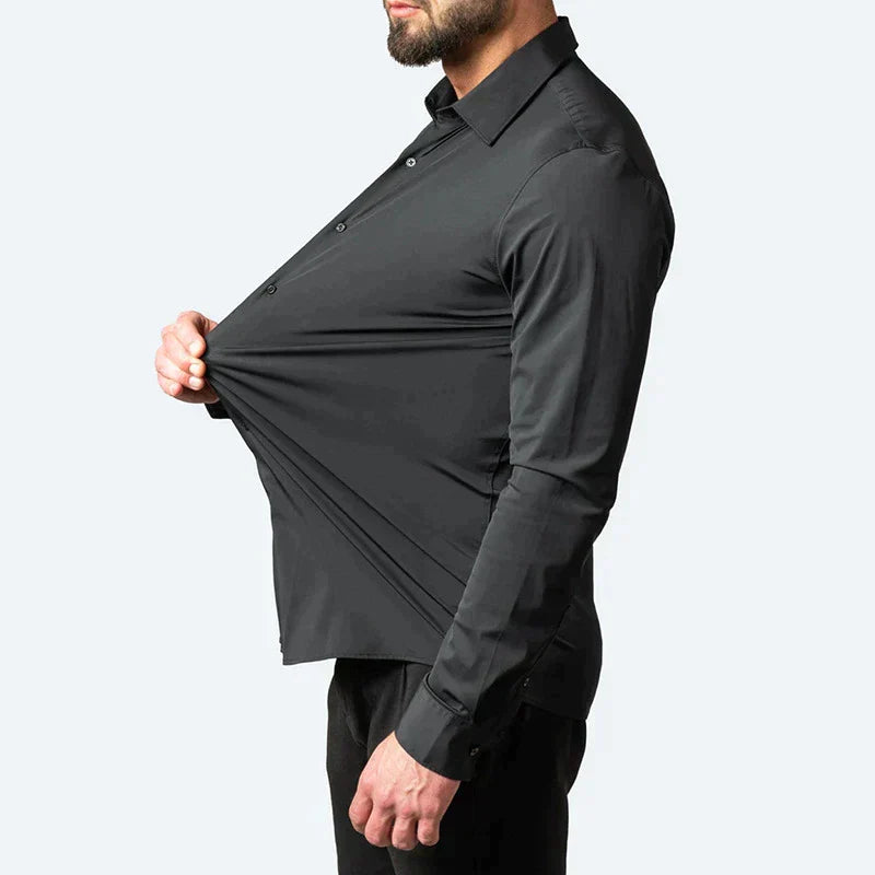 Hugo Stretch Shirt | Comfortabel overhemd voor heren met super stretch