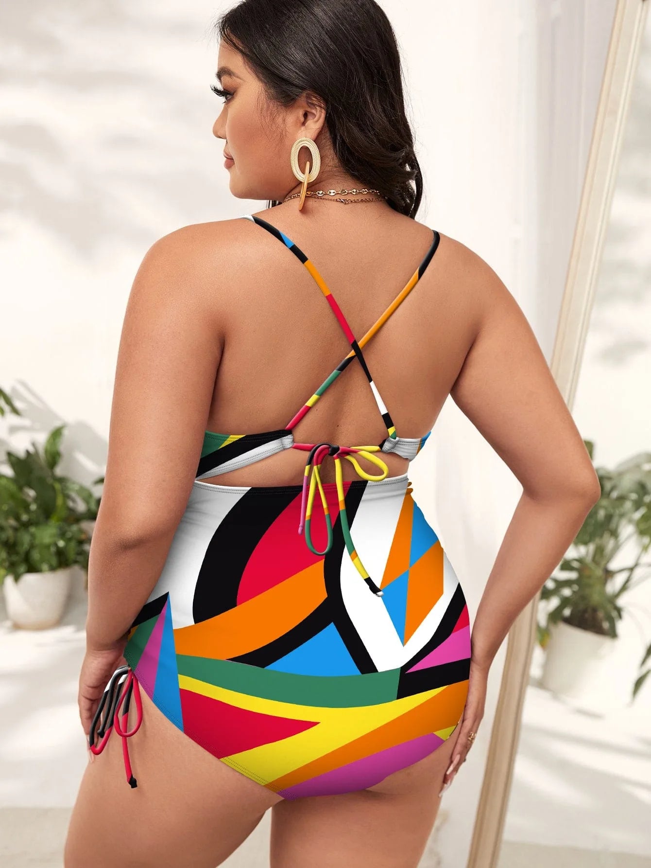 Vardi Dante™ Jewel Plus-Size Badpak | Kleurrijk & Trendy