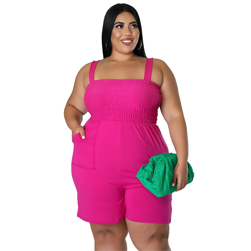 Vardi Dante™ Lonneke Plus Size Playsuit | Casual & Trendy