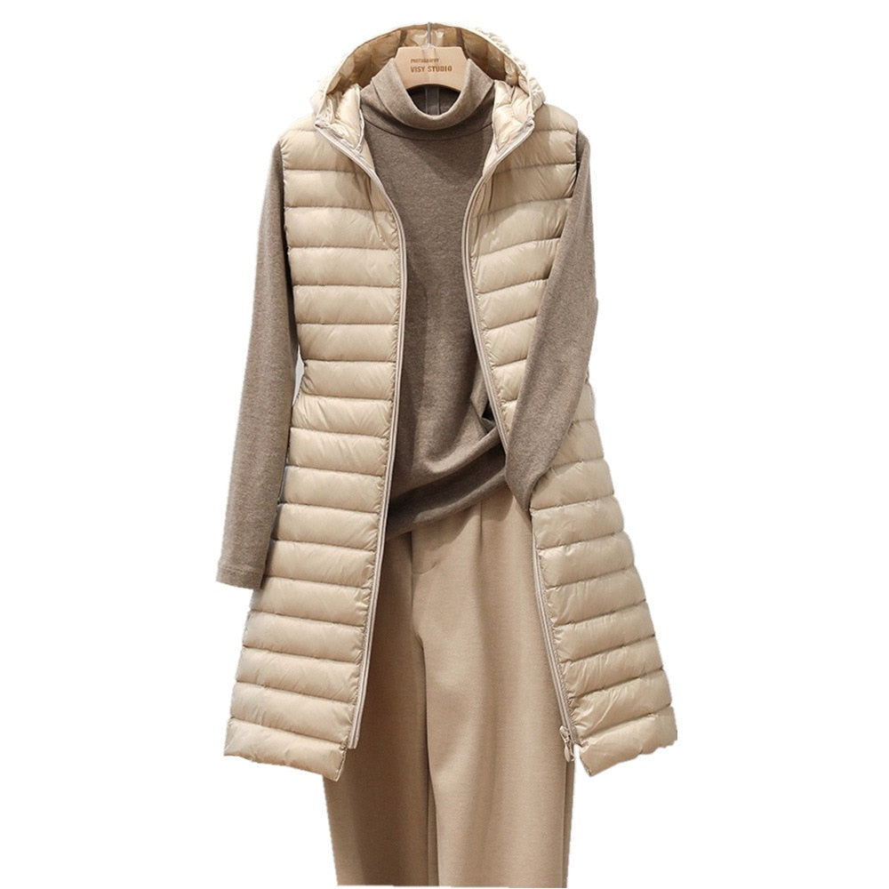 Comfortabele Lange Dames Bodywarmer - Rianne