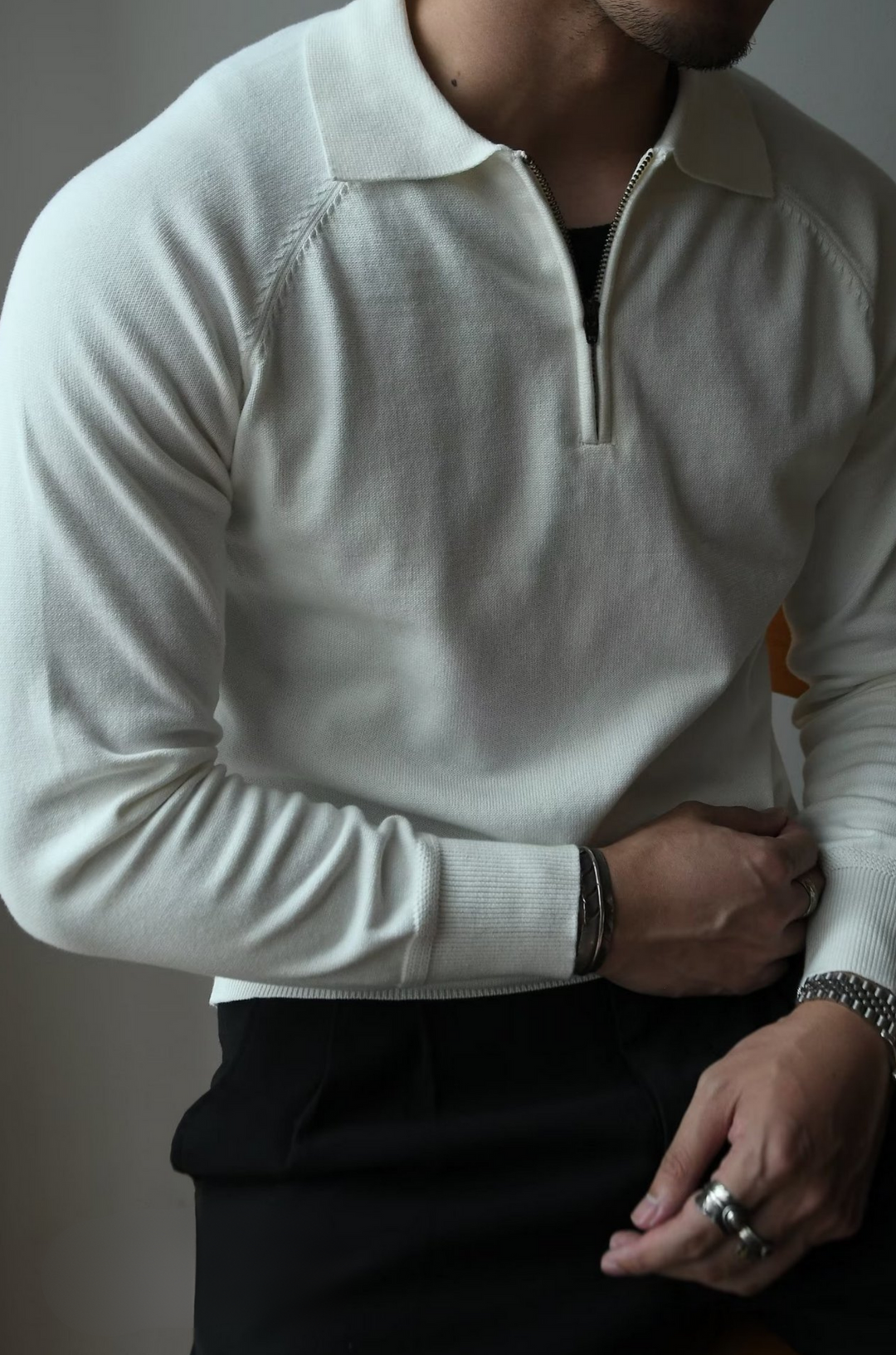 Nowoczesna męska koszulka polo - Thomas