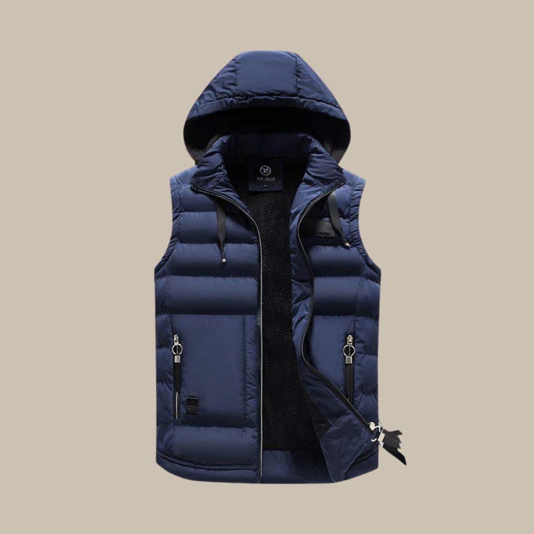 HUGO Hooded Puffer Vest | Casual Bodywarmer voor Mannen