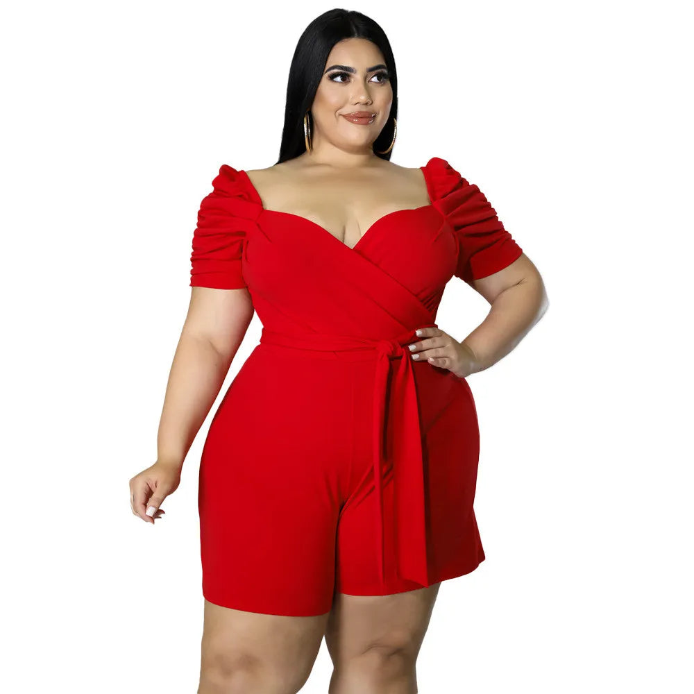 Vardi Dante™ Merel Plus Size Playsuit | Zomers & Stijlvol