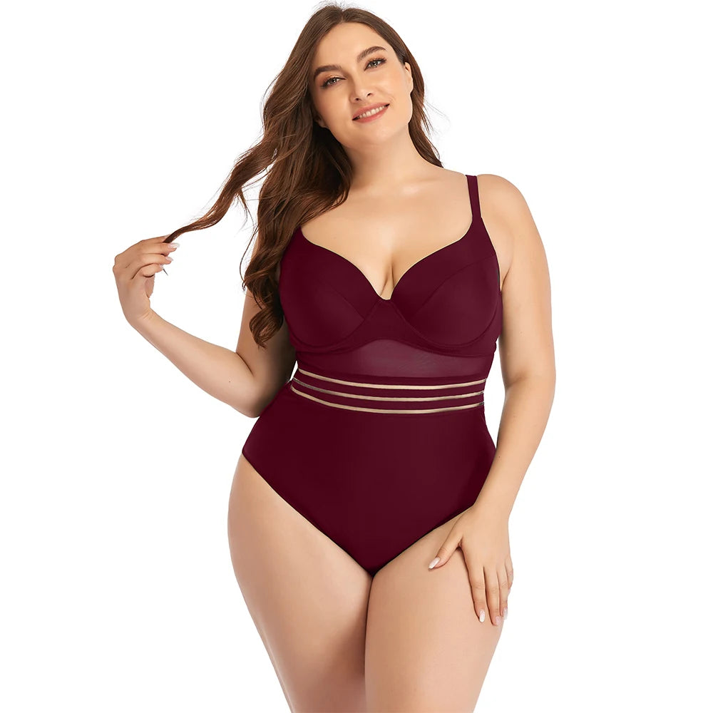 Vardi Dante™ Olivia Plus-Size Badpak | Flatterend & Sexy