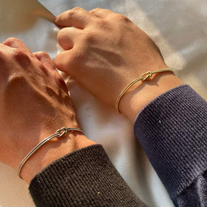 Minimalistische Knoop Armband – Elva