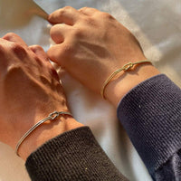 Minimalistische Knoop Armband – Elva