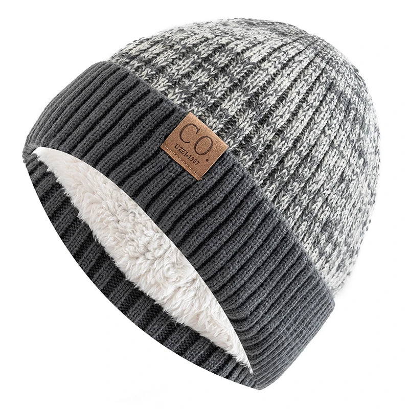 Vardi Dante™ Vintage Vibe Beanie | Retro gevoerde wintermuts