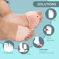 Therapeutische Teenenspreiders met Kussenpads – Podiora