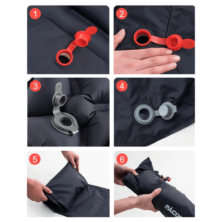 Ultralichte Waterdichte Slaapmat met Ingebouwde Pomp - AirRest