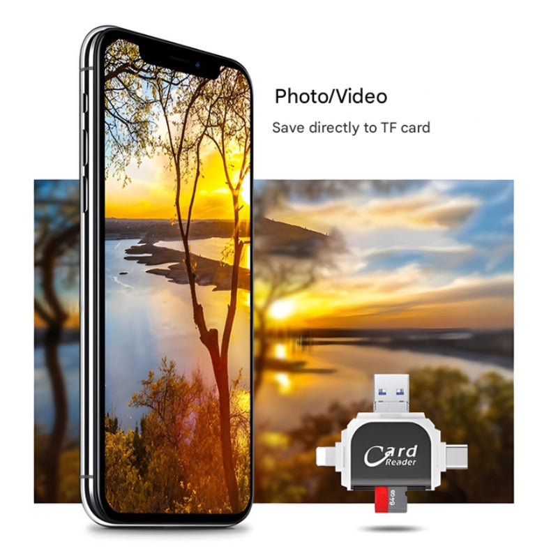 Czytnik kart 4-w-1 SD i TF - FlexPort