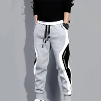 Losvallende Heren Patchwork Joggers met Touwtjes – Rafael