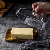 Boterhouder van Hout en Glas - ButterElegance