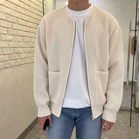 Gebreid Vest met Rits - Milan