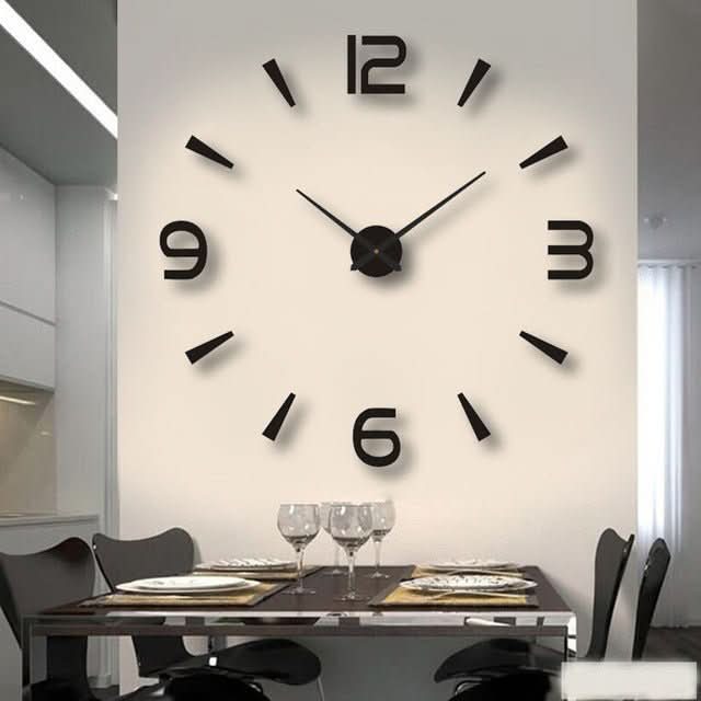 Stijlvolle 3D Wandklok - TimeFlow