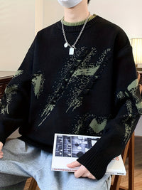 Trendy Oversized Dzianinowy Sweter - Ethan