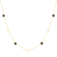 Delicate Bloemen Halsketting - Lilliane