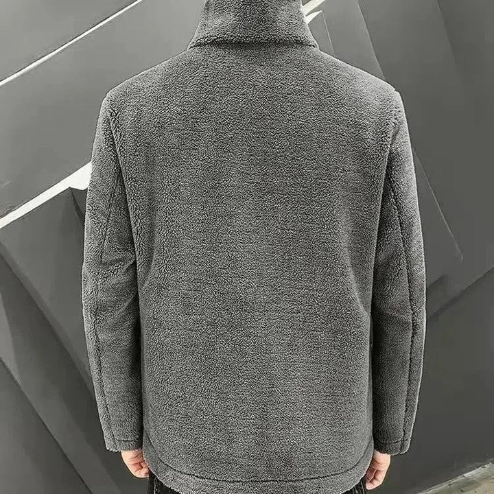 Gewatteerd fleecevest met opstaande kraag - Arden