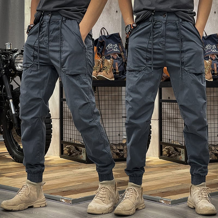 Rekbare Heren Cargo Broek - Axel