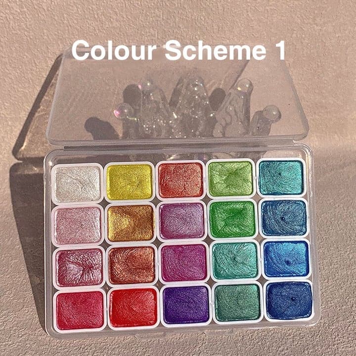 Meerkleurige Aquarelverf Set - ColorCrafter