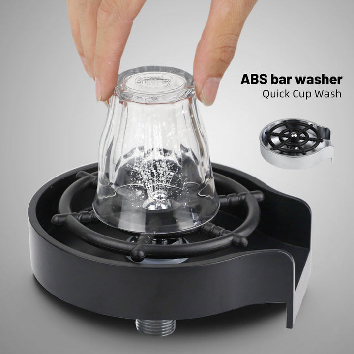 Eenvoudige Eenhandige Glazenspoeler - CupJet