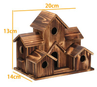 6 Gats Handgemaakt Vogelhuisje - NestHaven