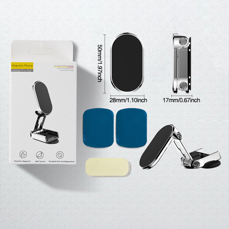 Magnetische Telefoonhouder voor in de Auto - MagMount Fold