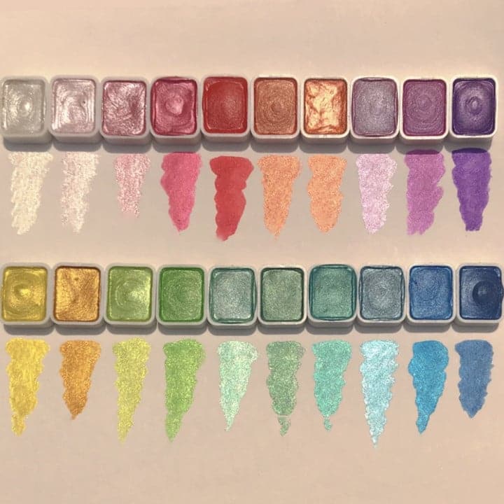 Meerkleurige Aquarelverf Set - ColorCrafter