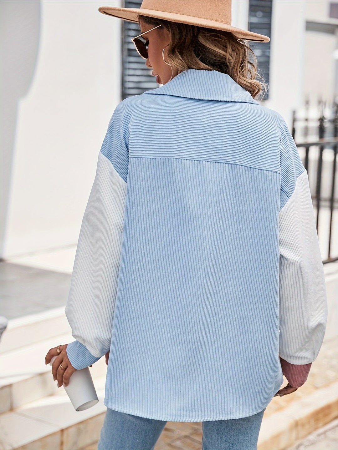 Kleurvolle Blouse met Knoopsluiting - Lina