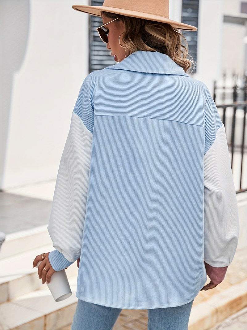 Kleurvolle Blouse met Knoopsluiting - Lina