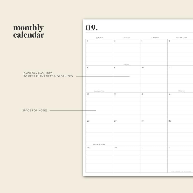 Dagelijkse Planner 24-25 - PlanEase