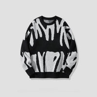 Trui met Gedurfd Abstract Patroon - Tobias