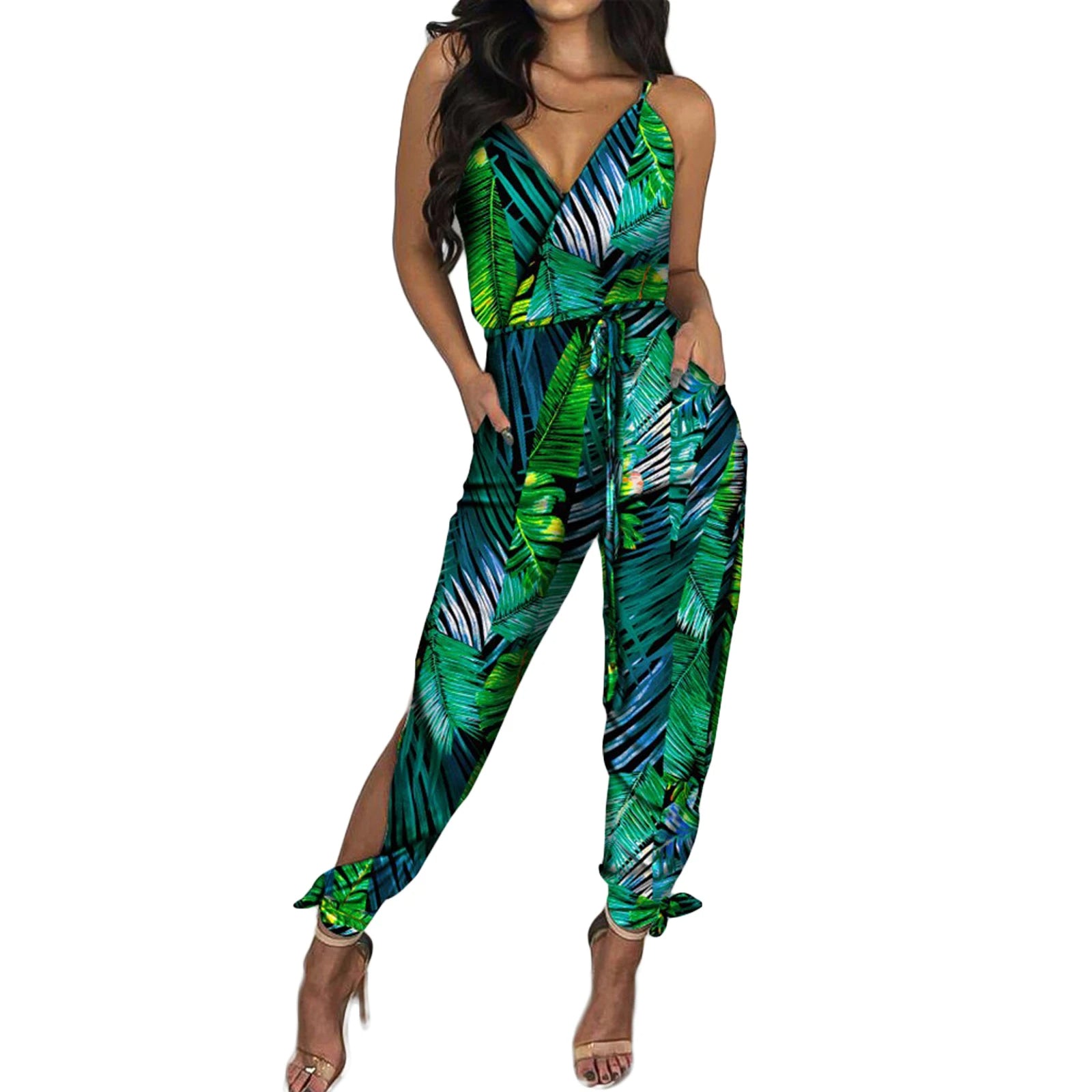 Vardi Dante™ Mila Plus Size Jumpsuit | Zomers & Casual