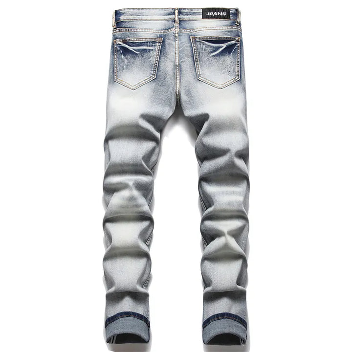 Trendy Gescheurde Herenjeans - Jaxon