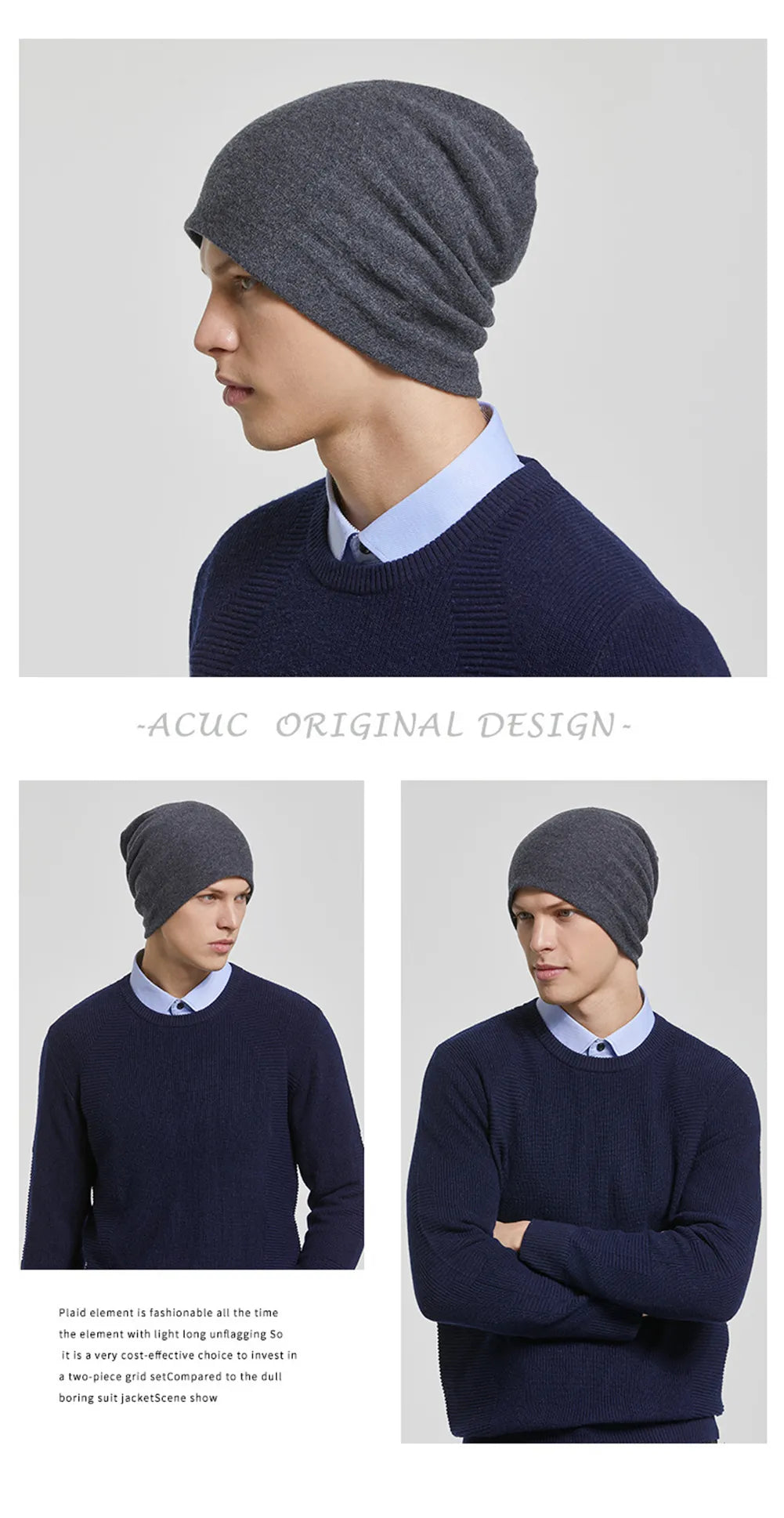 Vardi Dante™ AussieWool Beanie | Casual muts voor koude dagen!