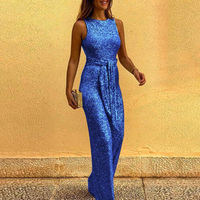 Mouwloze Party-Jumpsuit Dames – Figuuraccentuerend & Feestelijk – Amira